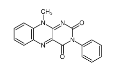 10-methyl-3-phenylbenzo[g]pteridine-2,4-dione 61369-42-4
