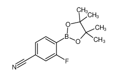 3-Fluoro-4-(4,4,5,5-tetramethyl-1,3,2-dioxaborolan-2-yl)benzonitrile 1035235-29-0