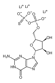 鸟苷-5-O-(2-硫代三磷酸)三锂盐