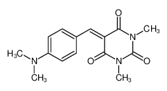5-[[4-(dimethylamino)phenyl]methylidene]-1,3-dimethyl-1,3-diazinane-2,4,6-trione 57270-81-2