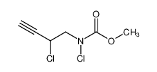 methyl chloro(2-chlorobut-3-yn-1-yl)carbamate 87383-29-7
