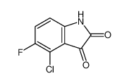 4-Chloro-5-fluoro-1H-indole-2,3-dione 84378-94-9