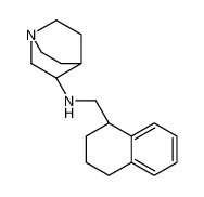 (3S)-N-[[(1S)-1,2,3,4-四氢-1-萘基]甲基]-1-氮杂双环[2.2.2]辛烷-3-胺