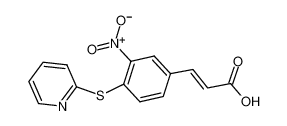 3-[3-硝基-4-(2-吡啶氧代)苯基]丙烯酸