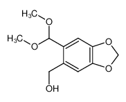 4-(dimethoxy)methyl-5-hydroxymethyl(1,2-methylenedioxy)benzene 162285-50-9