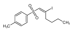 1-[(E)-2-iodohex-1-enyl]sulfonyl-4-methylbenzene 28995-75-7