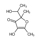 4-hydroxy-2-(1-hydroxyethyl)-2,5-dimethylfuran-3-one 51994-11-7