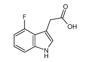 2-(4-Fluoro-1H-indol-3-yl)acetic acid 89434-03-7
