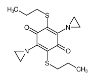 2,5-bis(aziridin-1-yl)-3,6-bis(propylsulfanyl)cyclohexa-2,5-diene-1,4-dione