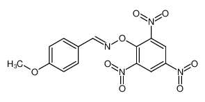 4-methoxy-benzaldehyde-(O-picryl-seqtrans-oxime ) 115828-61-0
