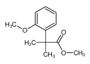 Methyl 2-(2-methoxyphenyl)-2-methylpropanoate 40801-03-4