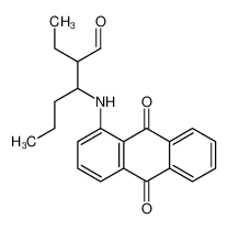 3-[(9,10-dioxoanthracen-1-yl)amino]-2-ethylhexanal 88960-33-2