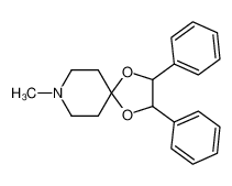 5457-14-7 8-methyl-2,3-diphenyl-1,4-dioxa-8-azaspiro[4.5]decane