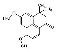 5,7-dimethoxy-3,3-dimethyl-2H-phenalen-1-one 90036-60-5