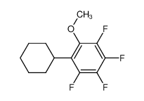 (2,3,4,5-tetrafluoro-6-methoxyphenyl)cyclohexane 69544-62-3