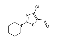 4-氯-2-(1-哌啶)-5-噻唑甲醛
