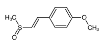 1-(2-methanesulfinylvinyl)-4-methoxybenzene 13350-30-6