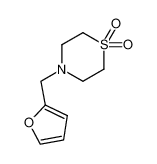 4-(furan-2-ylmethyl)-1,4-thiazinane 1,1-dioxide 79206-94-3