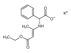 Potassium (R,E)-2-((4-ethoxy-4-oxobut-2-en-2-yl)amino)-2-phenylacetate 961-69-3