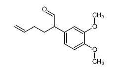 2-(3,4-dimethoxyphenyl)hex-5-enal