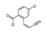 5-chloro-2-(chloroformyl)-cis-cinnamonitrile 56820-67-8