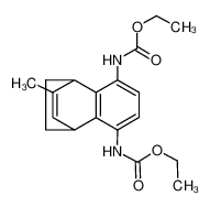 (6-Ethoxycarbonylamino-9-methyl-tricyclo[6.2.2.02,7]dodeca-2(7),3,5,9-tetraen-3-yl)-carbamic acid ethyl ester