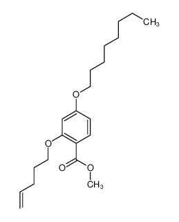 methyl 4-octoxy-2-pent-4-enoxybenzoate 633313-64-1