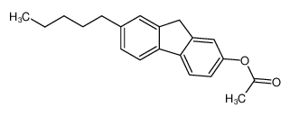 7-pentyl-9H-fluoren-2-yl acetate 99012-41-6