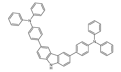 N,N-diphenyl-4-[6-[4-(N-phenylanilino)phenyl]-9H-carbazol-3-yl]aniline 885665-26-9