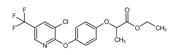 ethyl 2-[4-[3-chloro-5-(trifluoromethyl)pyridin-2-yl]oxyphenoxy]propanoate