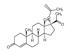 4134-58-1 (8R,9S,10R,13S,14S,17R)-17-acetyl-10,13-dimethyl-3-oxo-2,3,6,7,8,9,10,11,12,13,14,15,16,17-tetradecahydro-1H-cyclopenta[a]phenanthren-17-yl acetate