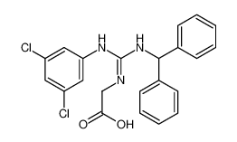 N-[[(3,5-二氯苯基)氨基][(二苯基甲基)氨基]亚甲基]甘氨酸