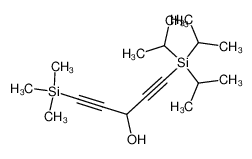 1-(triisopropylsilyl)-5-(trimethylsilyl)penta-1,4-diyn-3-ol 167971-38-2