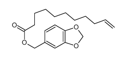 1,3-benzodioxol-5-ylmethyl undec-10-enoate 5434-15-1