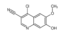 4-chloro-6-methoxy-7-oxo-1H-quinoline-3-carbonitrile 263149-10-6