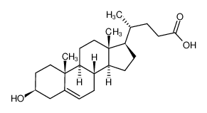 3BETA-HYDROXY-DELTA5-CHOLENIC ACID 5255-17-4