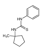 N-(1-methyl-cyclopentyl)-N'-phenyl-thiourea 857476-83-6