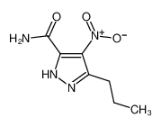 4-nitro-5-propyl-1H-pyrazole-3-carboxamide 139756-08-4