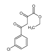 Ethyl 4-(3-chlorophenyl)-2,4-dioxobutanoate 57961-48-5