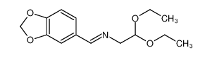 1-(1,3-benzodioxol-5-yl)-N-(2,2-diethoxyethyl)methanimine 61190-09-8