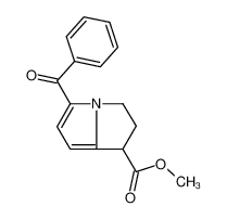methyl 5-benzoyl-2,3-dihydro-1H-pyrrolizine-1-carboxylate 80965-09-9