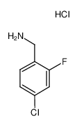 (4-chloro-2-fluorophenyl)methanamine,hydrochloride 202982-63-6