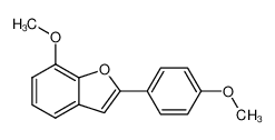 7-methoxy-2-(4-methoxyphenyl)benzofuran 10475-19-1