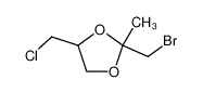 265327-54-6 2-bromomethyl-4-chloromethyl-2-methyl-[1,3]dioxolane