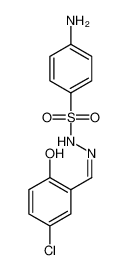 4-amino-N'-[(Z)-(3-chloro-6-oxocyclohexa-2,4-dien-1-ylidene)methyl]benzenesulfonohydrazide