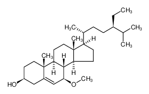 Schleicheol 1; 7beta-甲氧基豆甾-5-烯-3beta-醇