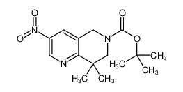 7,8-二氢-8,8-二甲基-3-硝基-1,6-萘啶-6(5h)-羧酸叔丁酯