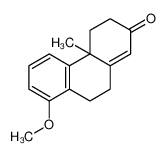 8-methoxy-4a-methyl-3,4,9,10-tetrahydrophenanthren-2-one