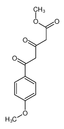 methyl 5-(4-methoxyphenyl)-3,5-dioxopentanoate 36568-14-6