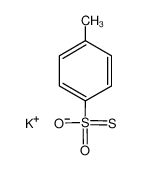 potassium,(4-methylphenyl)-oxido-oxo-sulfanylidene-λ<sup>6</sup>-sulfane 28519-50-8